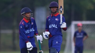 Ireland 46 for 2 chasing 269-run target set by Nepal