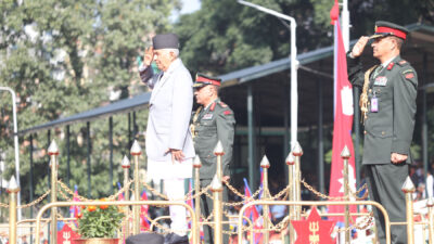 President Paudel attends main ceremony of Constitution Day