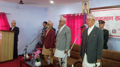 Koshi Province CM Karki takes oath