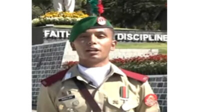 NA officer achieves gold medal in Pakistan