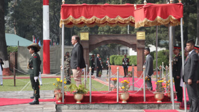 Secretary-General Guterres biden farewell, leaves Kathmandu after wrapping official visit