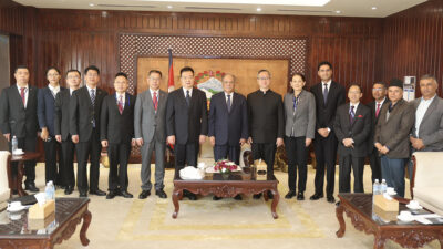 Chinese delegation calls on PM Dahal