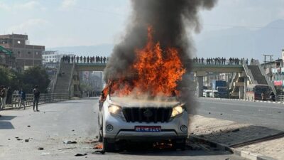 Minister Jwala’s vehicle set ablaze, five arrested