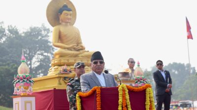 PM Dahal pledges to implement master plan for Ramagrama Stupa…