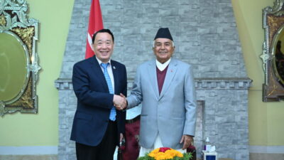 FAO Director-General pays courtesy call on President Paudel