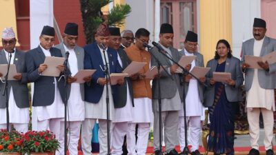 Newly-appointed 19 ministers sworn in