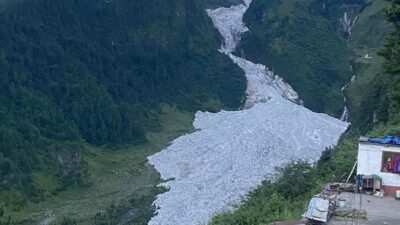 Thasang avalanche: Blocked Boksi rivulet starts flowing