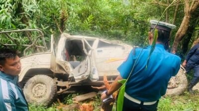 Three dead in Baglung jeep accident