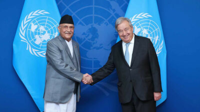 PM Oli and UNSG Guterres agree on the need to…