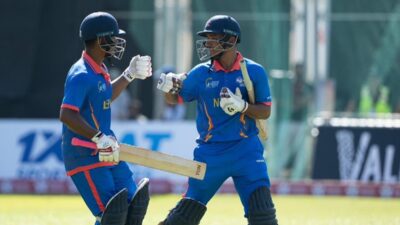 Nepal clinch six-wicket win over England