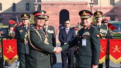 CoAS Sigdel holds meeting with his Indian counterpart