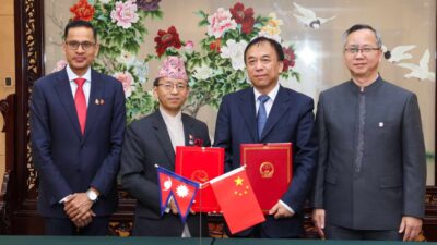 Nepal, China sign BRI Cooperation Framework