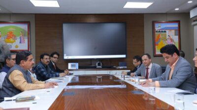 Industry Minister Bhandari meets with Indian Minister of Consumer Affairs