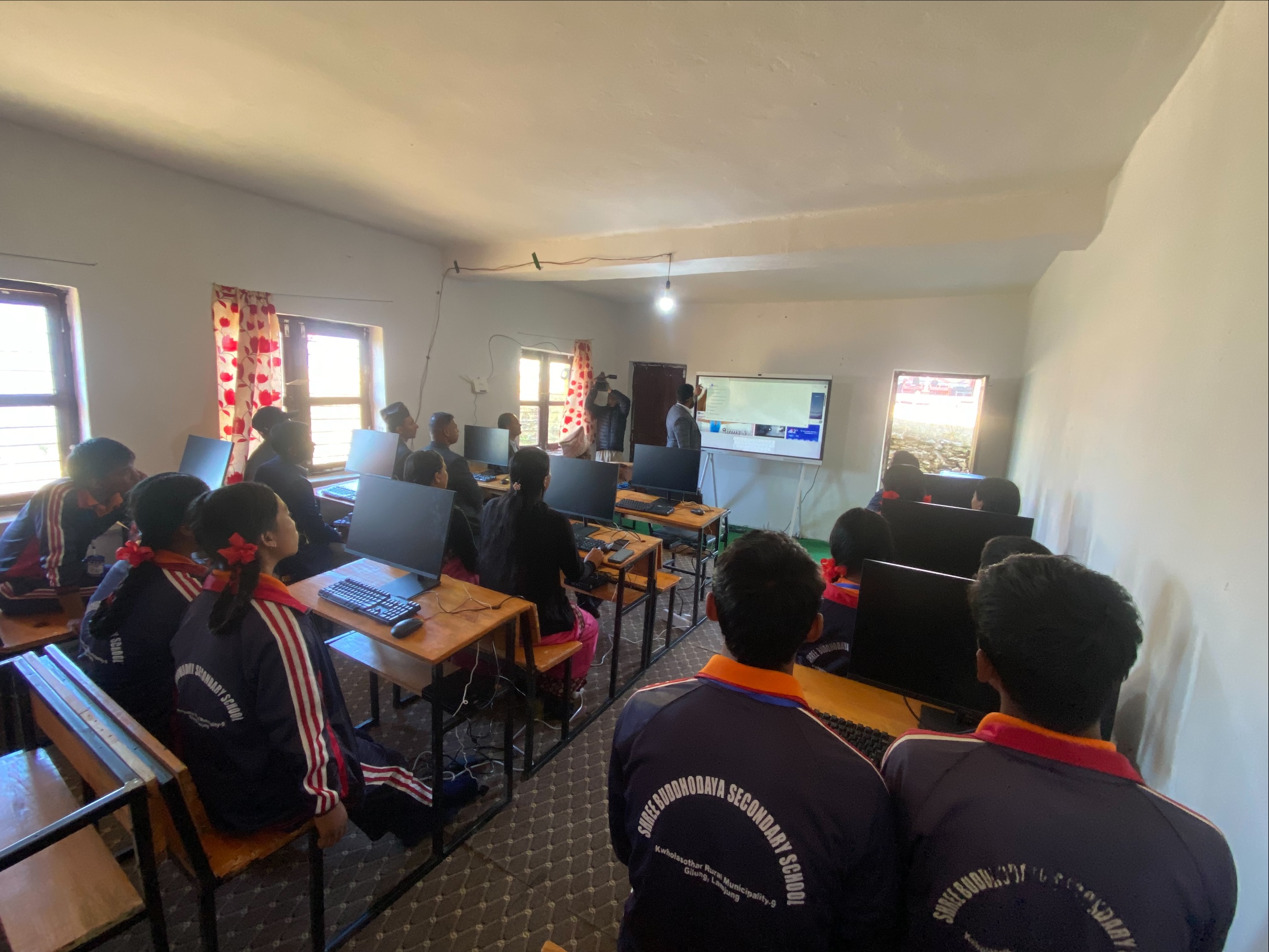 Chinese Embassy Initiates Smart Classroom in Gandaki Province