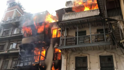 Woman dead as fire occurs in Kathmandu