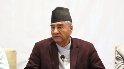 Prosperity possible only through institutional development of republic: Deuba