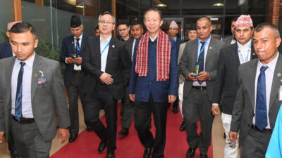 Chinese NPC’s Vice Chairman Xiao Jie in Kathmandu