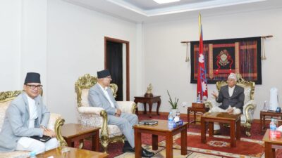 President briefed about upcoming budget