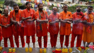 Thousands of Bolbam pilgrims throng Sundarijal