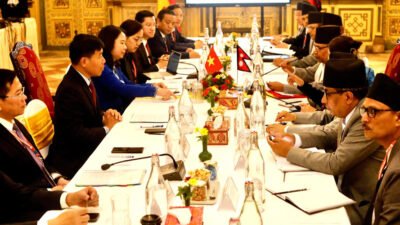 Vice President of Vietnam meets with Vice President Yadav