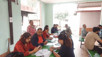 Bagmati Provincial Assembly Operating from a Canteen