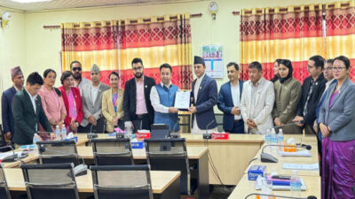 Drafting Committee submits draft HoR Regulations to Speaker Aryal