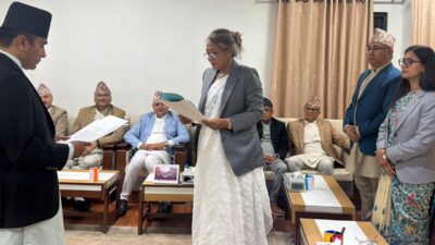 Attorney General Dr. Kandel sworn in