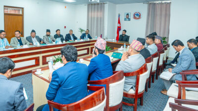 Prime Minister Shah Holds Discussion with Gandaki Province Lawmakers