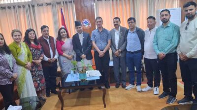 Communication Minister Dr Timilsina stresses curb on misinformation