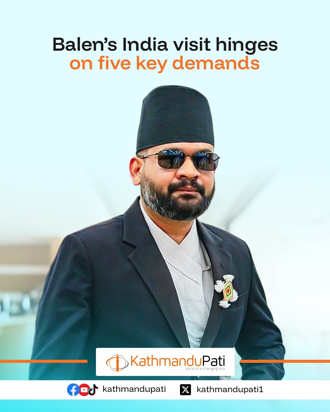 Balen’s India visit hinges on five key demands