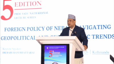 Nepal Foreign Minister Khanal calls for stronger economic focus in&hellip;