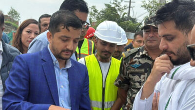 Infrastructure Development Minister Lamsal inspects ongoing construction works of Seti&hellip;