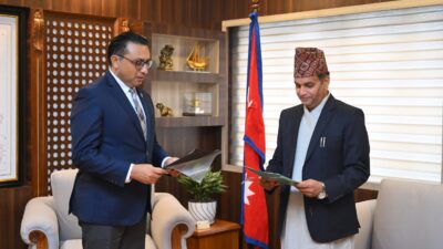 Nepal Finance Minister urges SEBON chair to safeguard investors’ interests