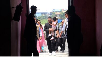PM Shah arrives in Chitwan