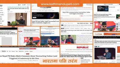Nepal PM’s statement sparks Indian media reaction