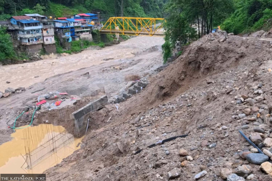 Landslides block nine highways across rain-hit Nepal