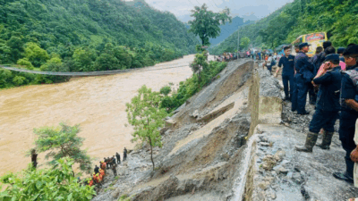 Landslides cut off Eastern Nepal after heavy rain