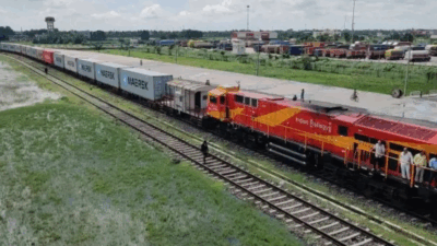 India-Nepal direct freight train begins commercial operations