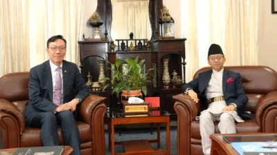 South Korean envoy bids farewell to Nepal