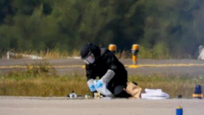 Explosive drone found at German airport