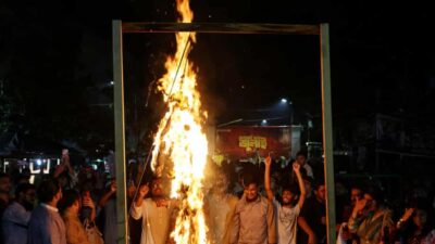 Hasina vows Bangladesh return despite death sentence