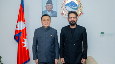 Balen, Chinese envoy discuss stronger Nepal-China cooperation