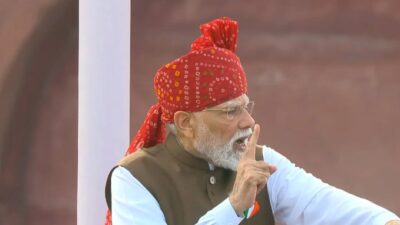 Modi unveils seven-pillar vision for India’s future