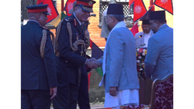 India Army Chief receives Nepal’s honorary general rank