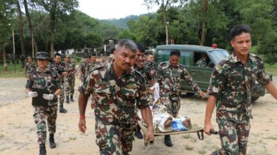 Nepal Army rescues 123 missing after flood