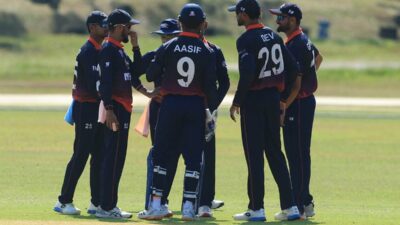 Bahrain all out for 87 against Nepal