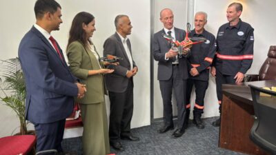 Australia hands over 17 specialised drones to Nepal for disaster&hellip;