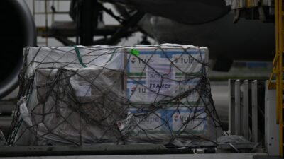 France delivers emergency aid to Nepal flood victims