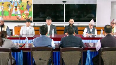 Parties meet to coordinate post-flood recovery