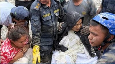 Woman rescued alive eleven days after flash flood